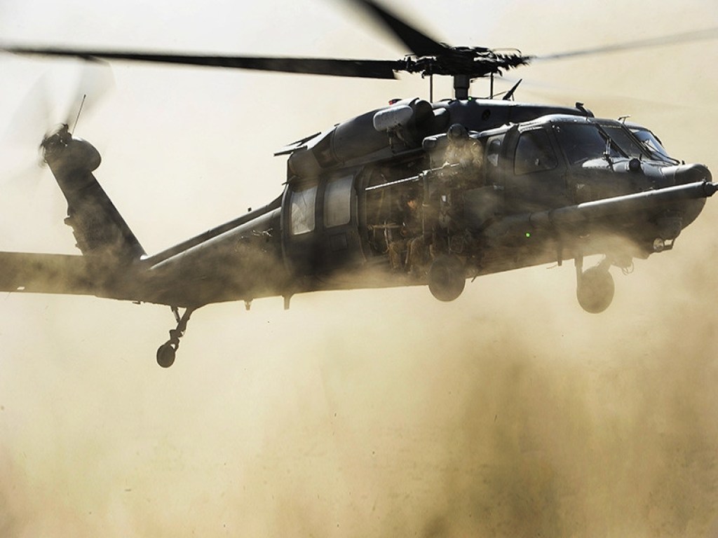 В Ираке потерпел крушение военный вертолет США
