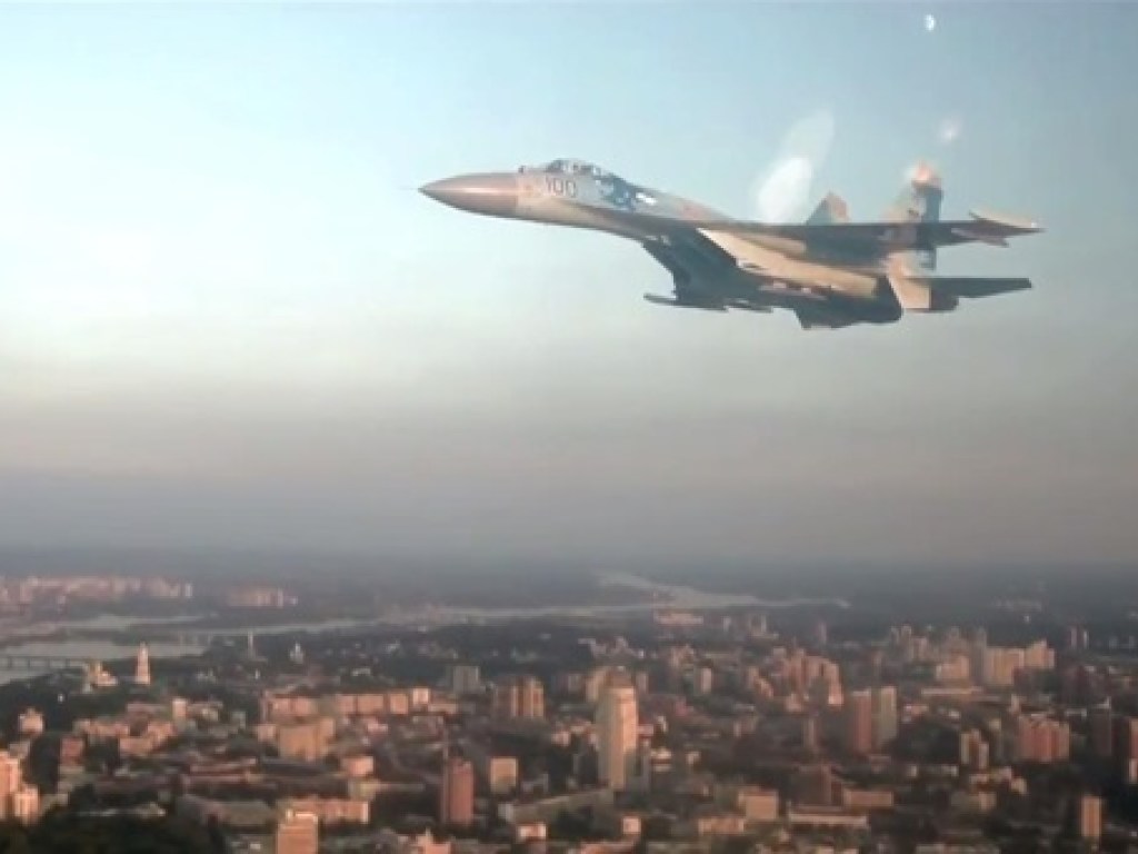 Военный парад в Киеве: появилось видео с кабины МиГ-29 (ФОТО, ВИДЕО)