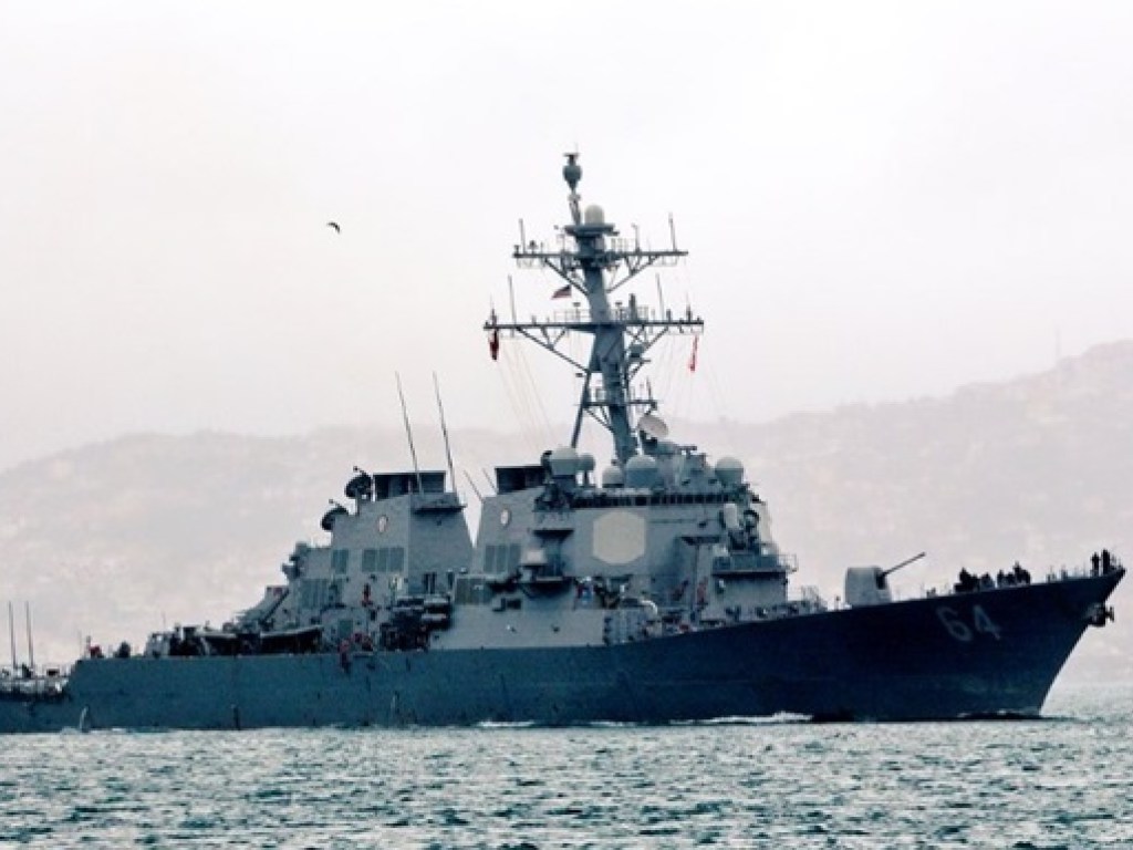 Ракетный эсминец USS Carney ВМС США покинул Черное море (ФОТО, ВИДЕО)