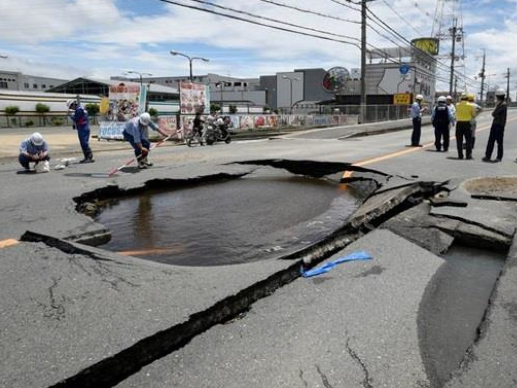В Японии близ Фукусимы произошло землетрясение магнитудой 5,6 балла