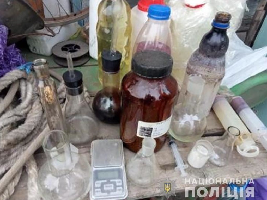 В Запорожской области полиция ликвидировала нарколабораторию (ФОТО)