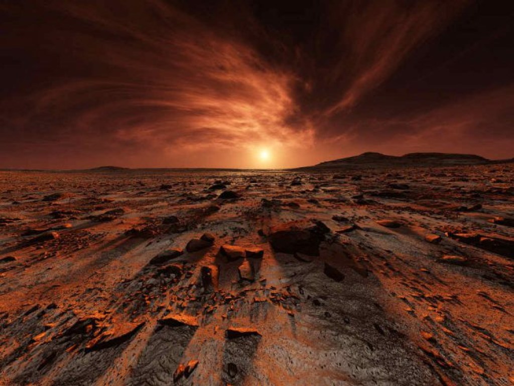 NASA показало панораму Марса во время пыльной бури (ВИДЕО)