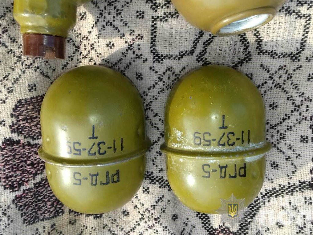 В Заброшенном доме в Днепропетровской области нашли гранатомет и гранаты (ФОТО)