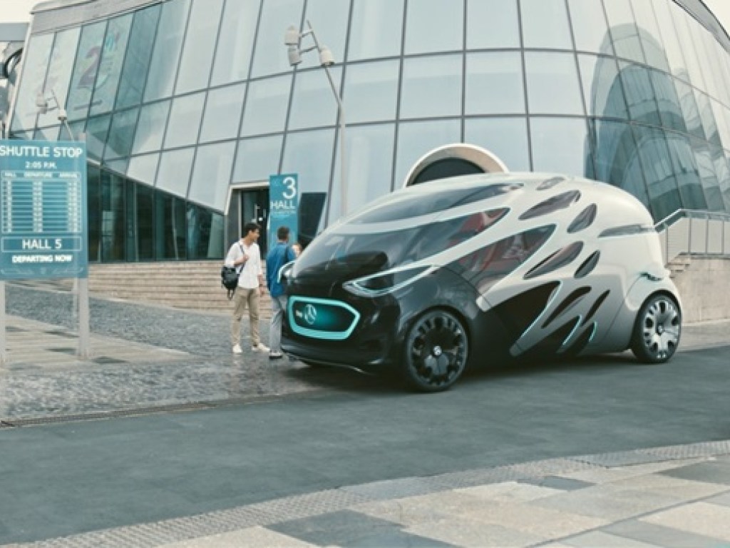 В Mercedes-Benz продемонстрировали концепт беспилотника-трансформера (ВИДЕО)