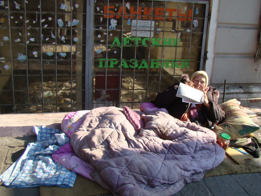 В Одессе зарегистрировали почти 10 тысяч бездомных