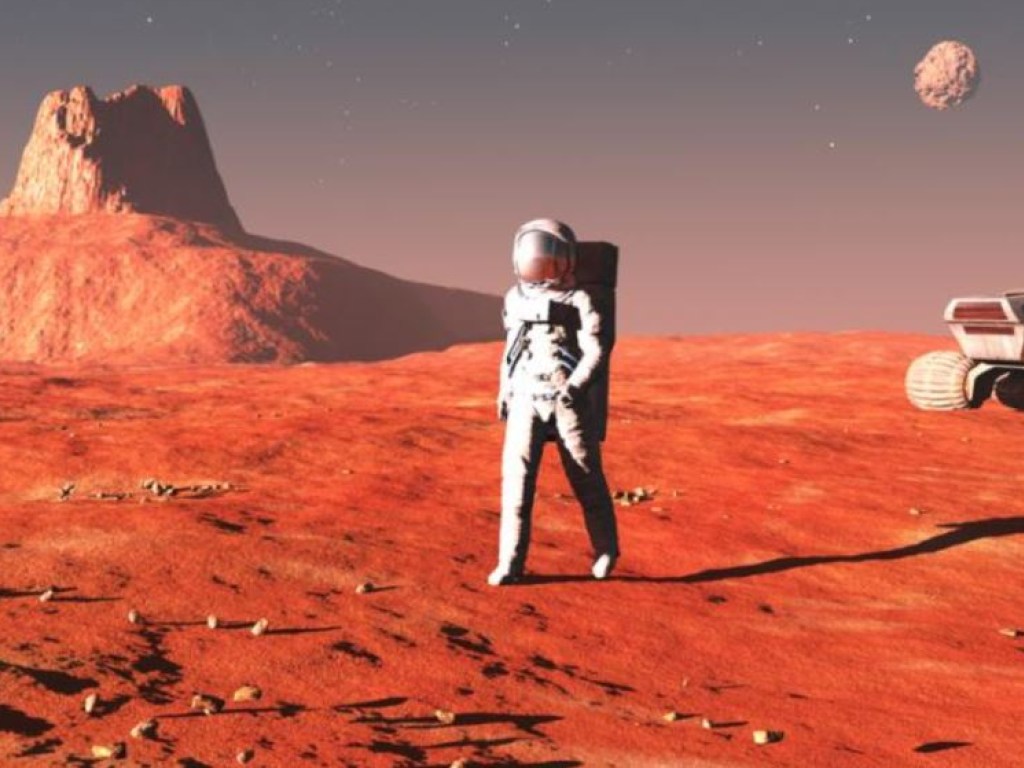 Следит за Землей: Уфологи нашли разведчика на снимках Марса (ФОТО)