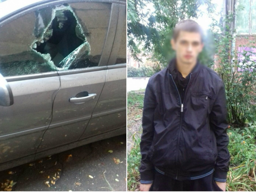 В Днепре оперативно задержали вора, средь бела дня ограбившего автомобиль (ФОТО)