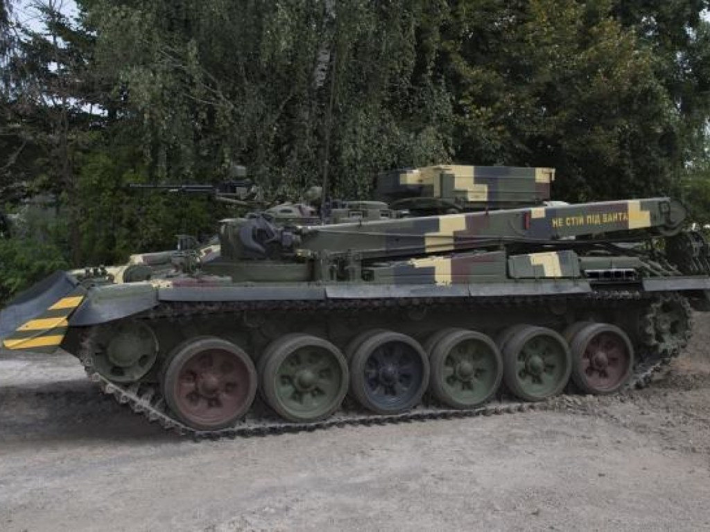 В Украине испытали новую бронемашину «Лев»