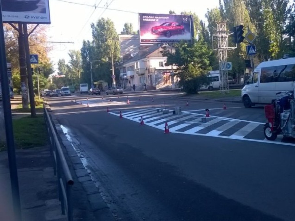 Была причиной многих ДТП: в Николаеве переделали опасную для автомобилистов дорожную разметку (ФОТО)
