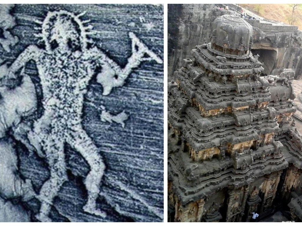 В Индии нашли 10 000-летние рисунки с пришельцами и инопланетными технологиями (ФОТО)