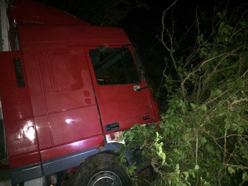 В Николаевской области грузовик вылетел в кювет: водитель погиб на месте (ФОТО)
