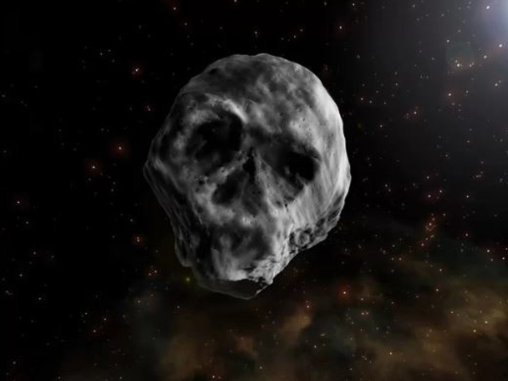 Гигантский астероид в форме черепа приближается к Земле (ФОТО)