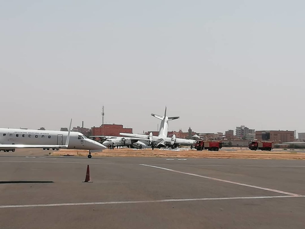 В аэропорту Судана столкнулись украинские самолеты (ФОТО)