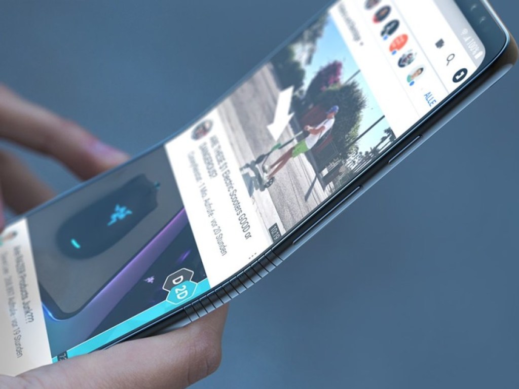 В начале ноября Samsung представит на выставке в США сгибаемый смартфон (ФОТО, ВИДЕО)