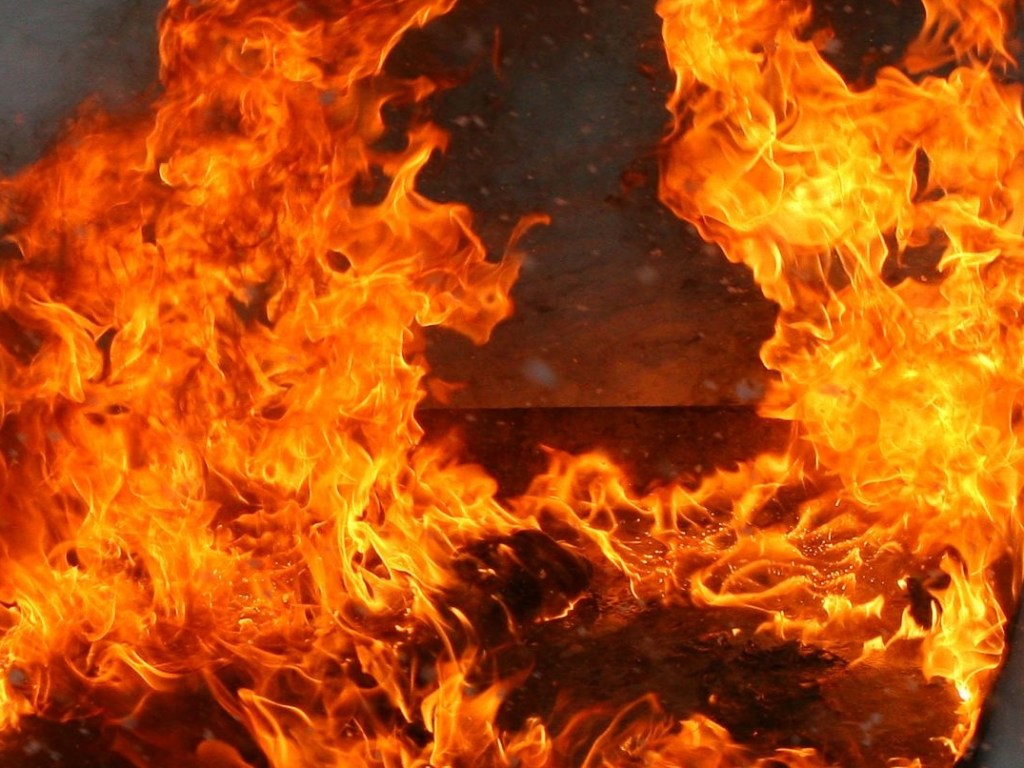 При пожаре  в Житомире погиб бездомный