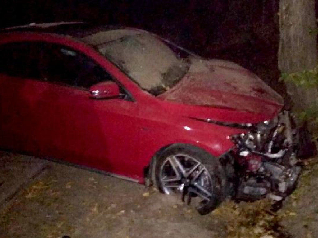 Автомобиль с невестой врезался в дерево под Львовом: пятеро пострадавших (ФОТО)