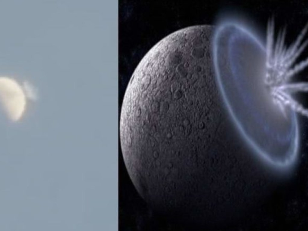На Луну рухнул огромный астероид (ВИДЕО)