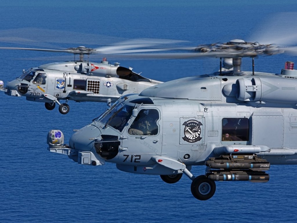 В Филиппинском море разбился американский вертолет