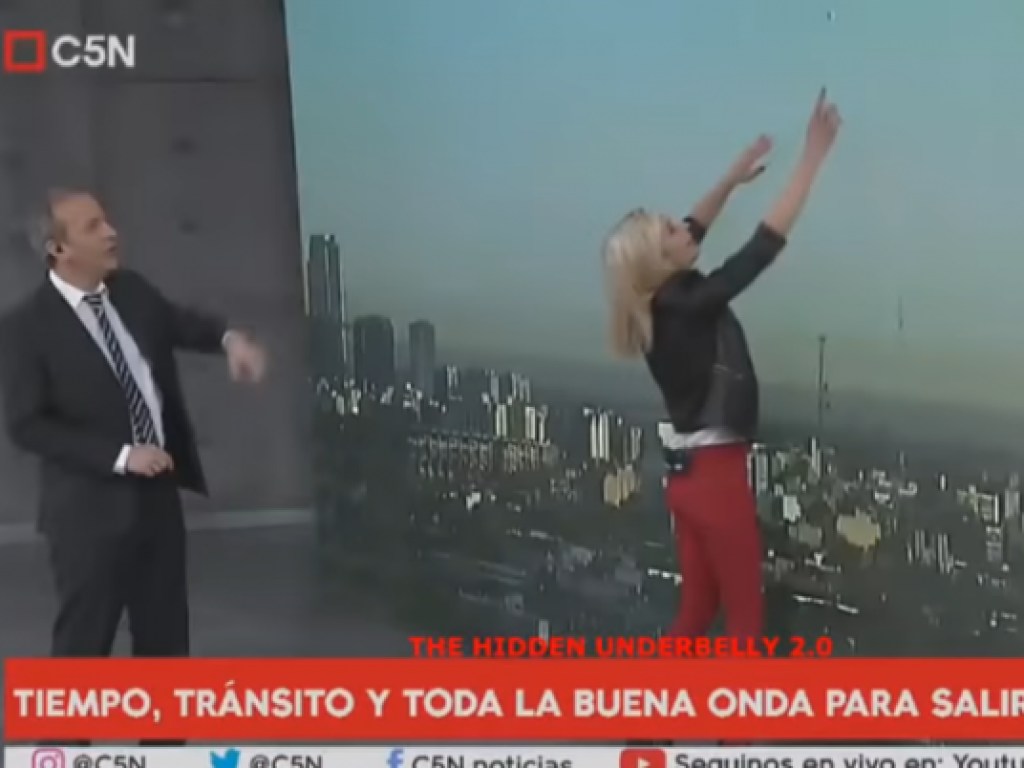 На аргентинском ТВ показали НЛО (ВИДЕО)