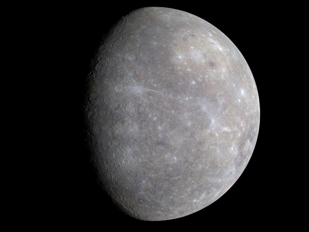 Обнародовано первое фото из миссии на Меркурий