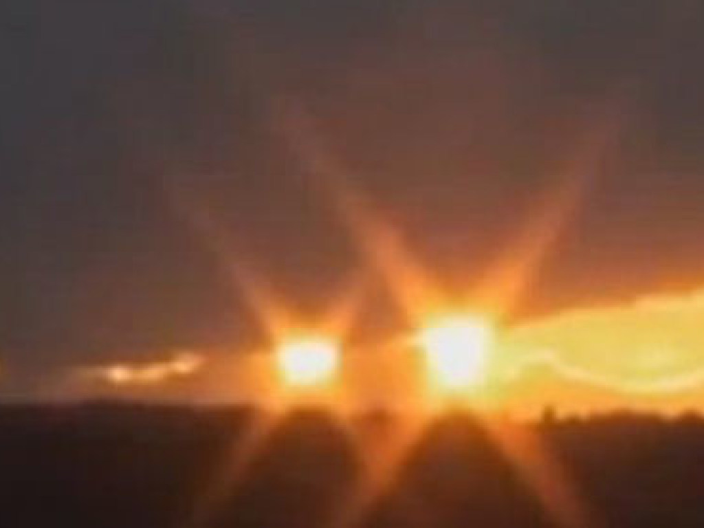 Над Бразилией взошли два Солнца (ФОТО)