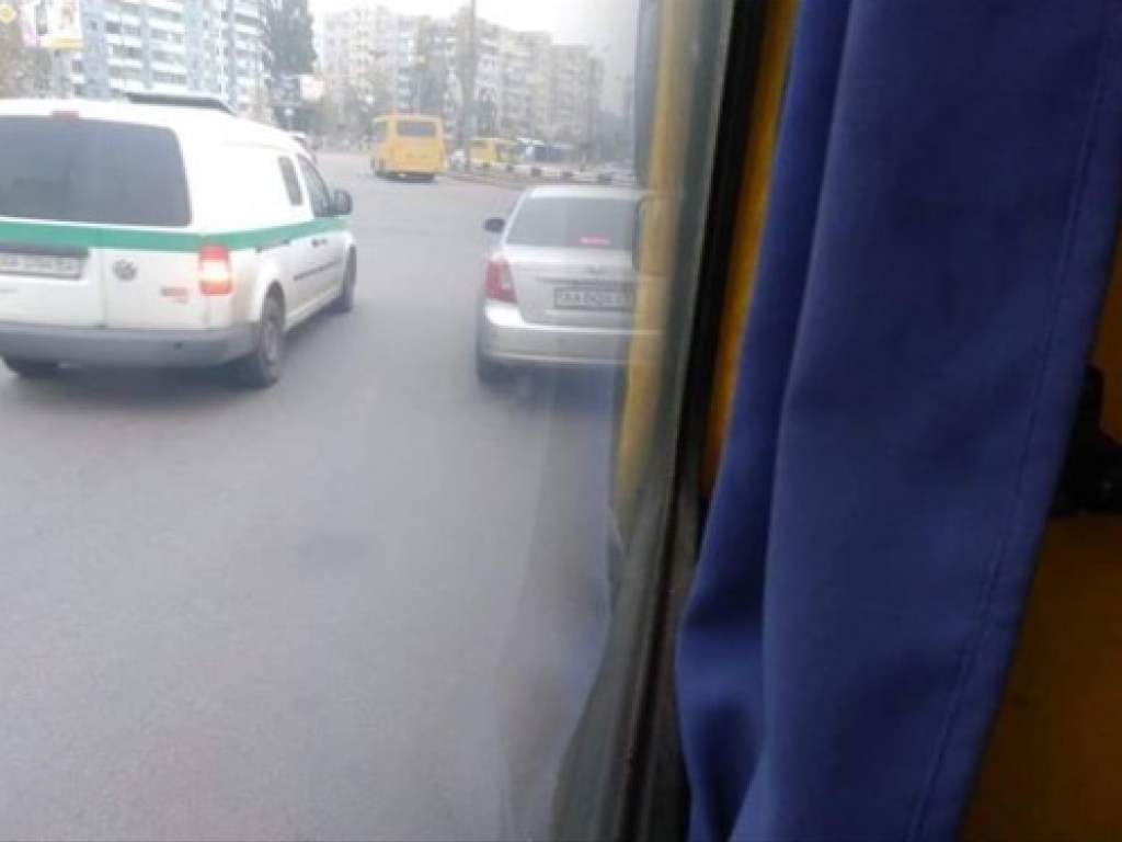 Облил кофе и начал избивать: на Троещине в Киеве водитель устроил дебош на дороге (ФОТО)