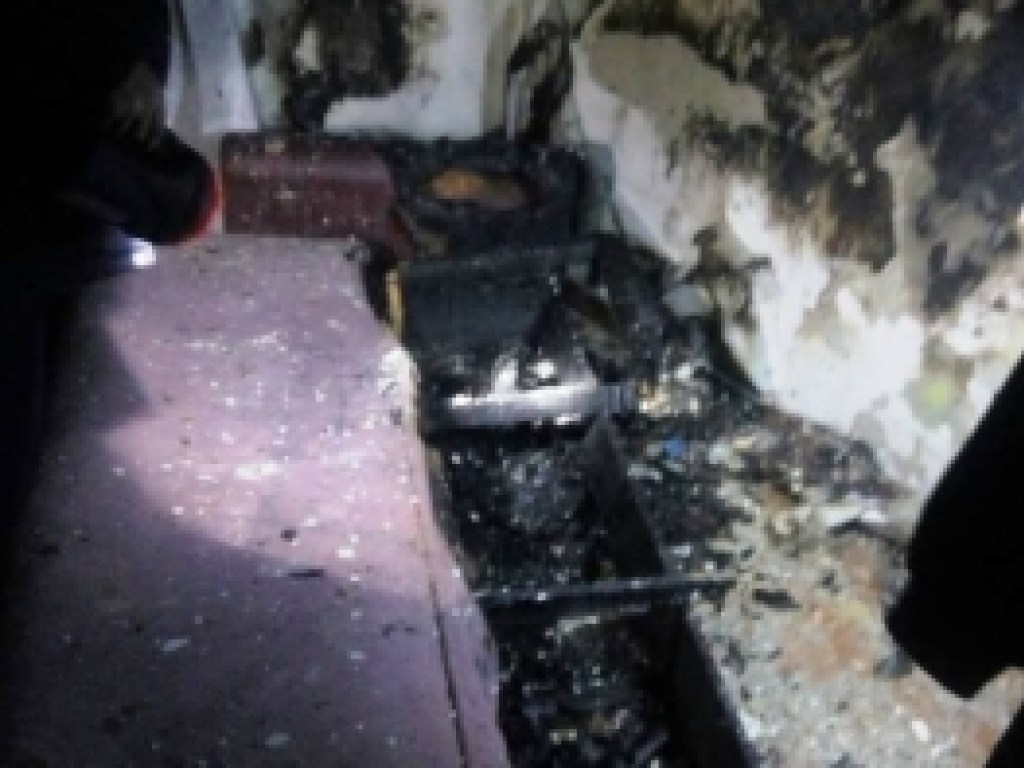 В Черниговской области короткое замыкание спровоцировало пожар в многоквартирном доме (ФОТО)