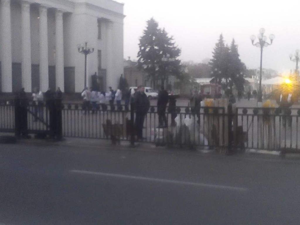 «Евробляхеры» разблокировали центр Киева (ФОТО)