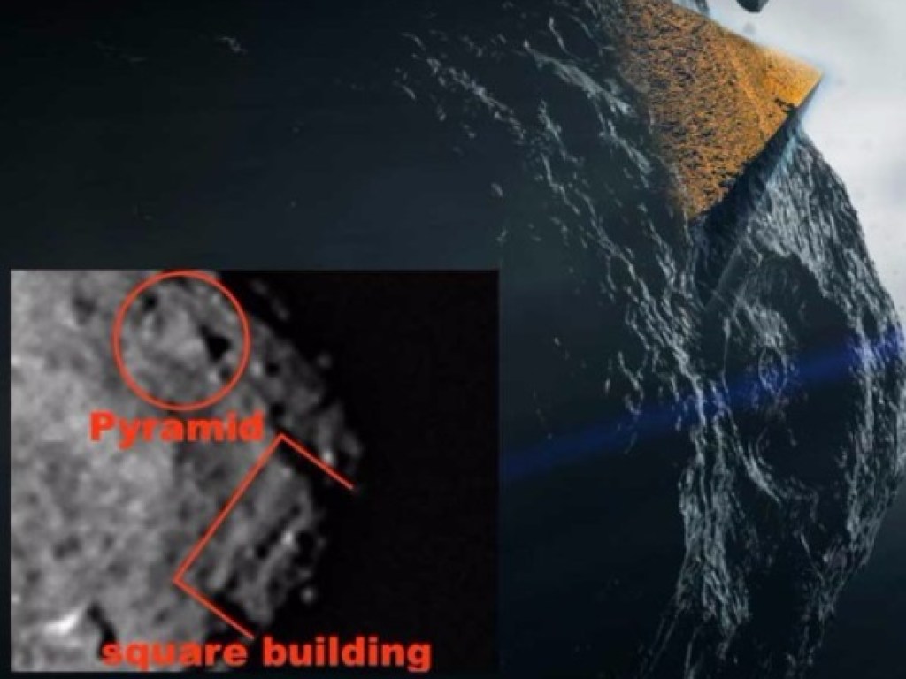 Обнаруженная на астероиде пирамида вызвала панику в NASA (ВИДЕО)