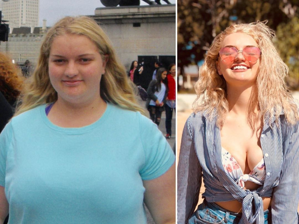 За год: Ненавидящая себя школьница резко похудела на 64 кг (ФОТО)