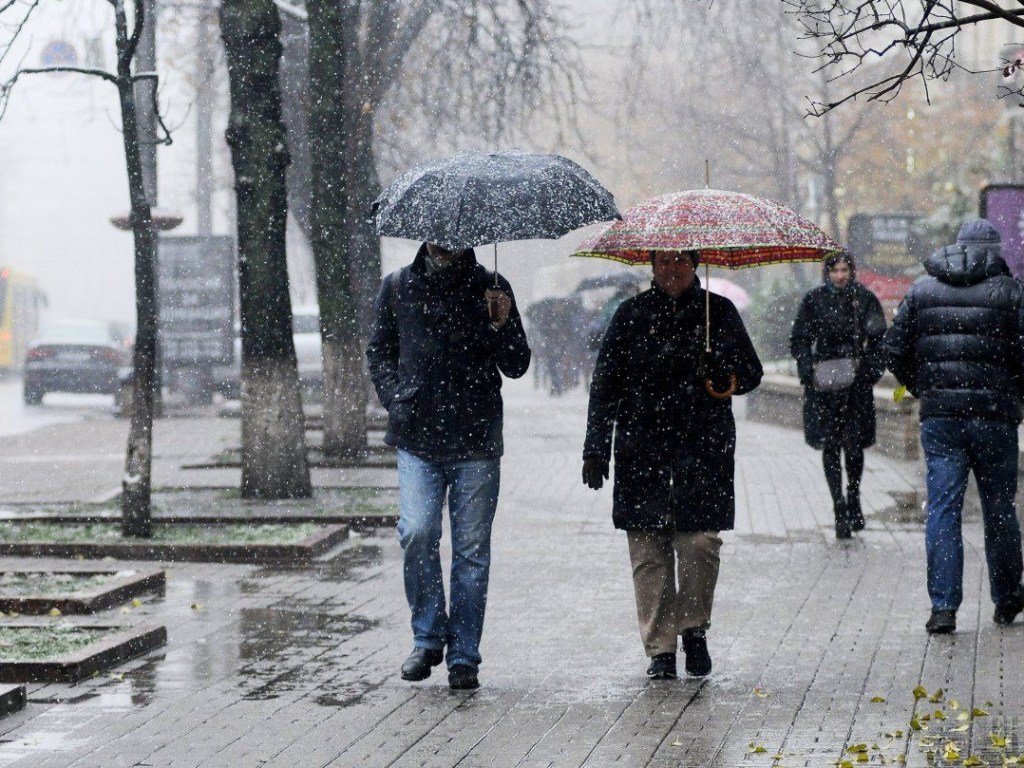 До 6 сантиметров снега: киевлян удивили прогнозом погоды на завтра