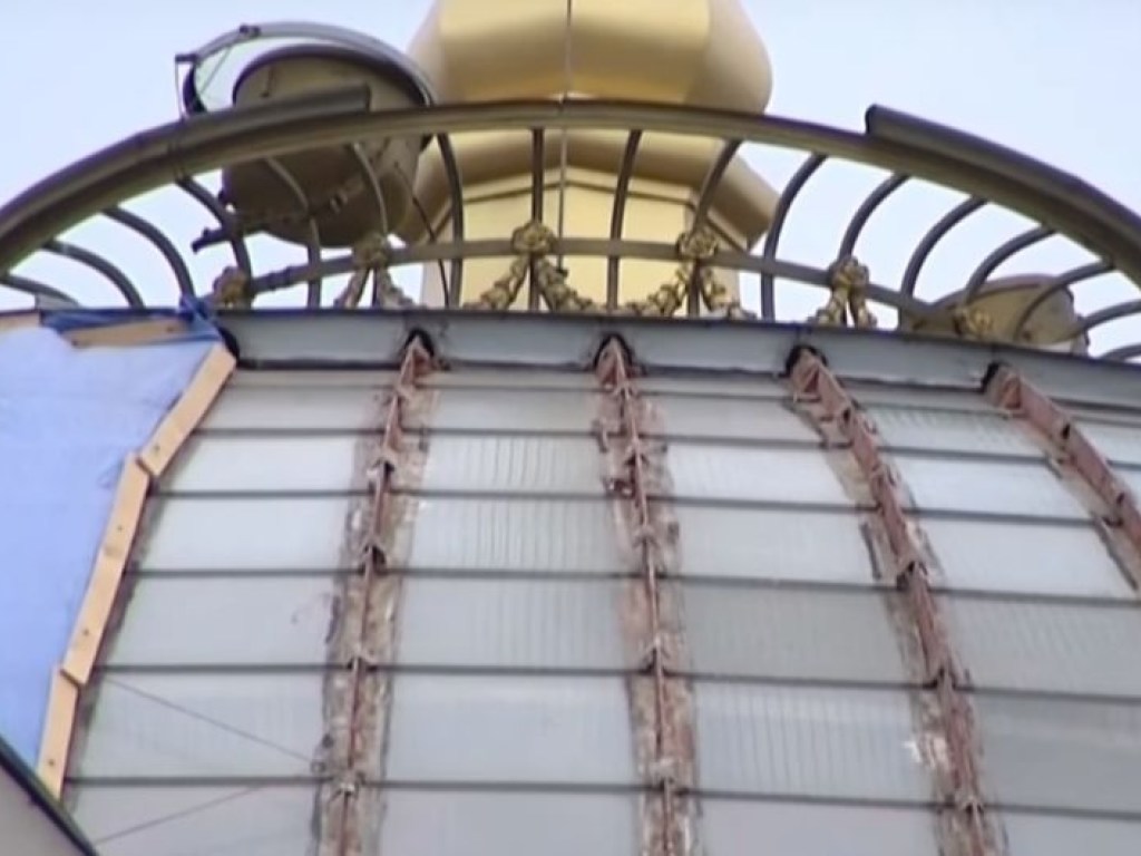 На ремонт купола Рады потратили почти 7 миллионов гривен
