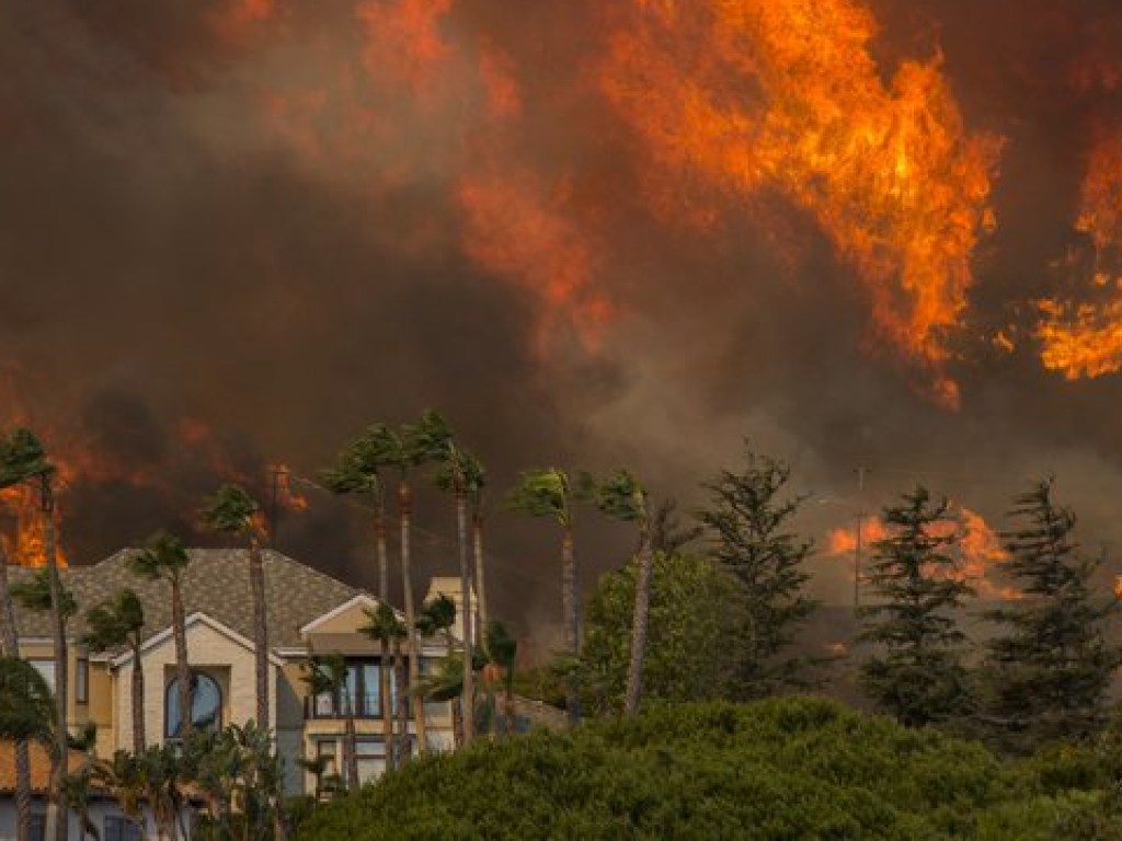 Ученые заверили, что пожары в Калифорнии – дело рук инопланетян-диверсантов