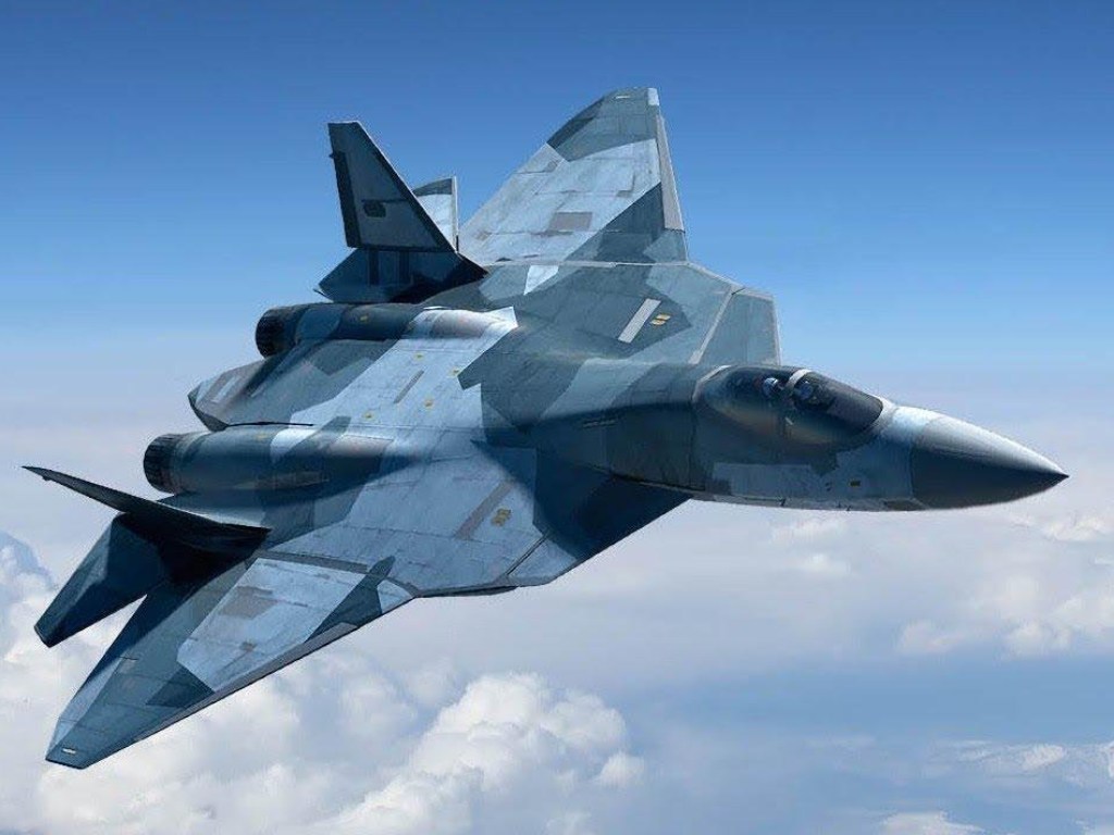 В Сети показали боевую работу новейшего истребителя Су-57