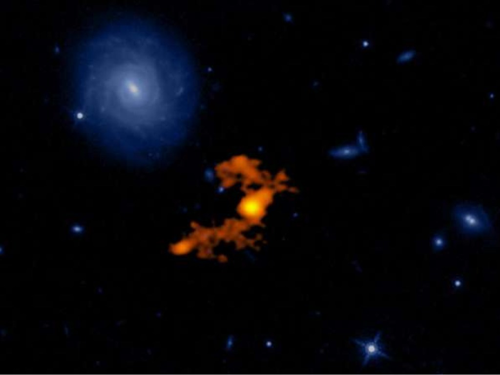 Астрономы открыли ярчайшую галактику во вселенной
