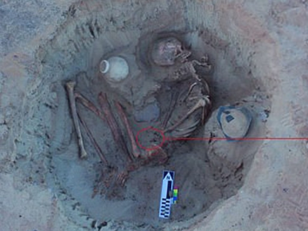 В Египте обнаружили скелет женщины, умершей во время родов 3700 лет назад (ФОТО)