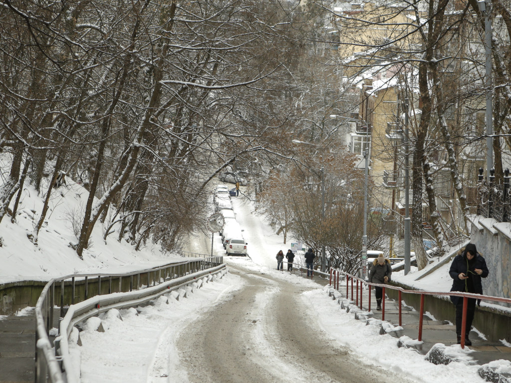 Пришла зима: за ночь в Украине выпало до 23 сантиметров снега (ВИДЕО)