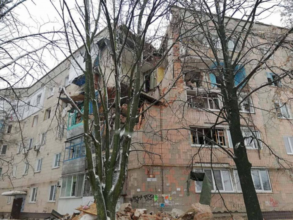 Взрыв в Фастове: стало известно об одном пострадавшем