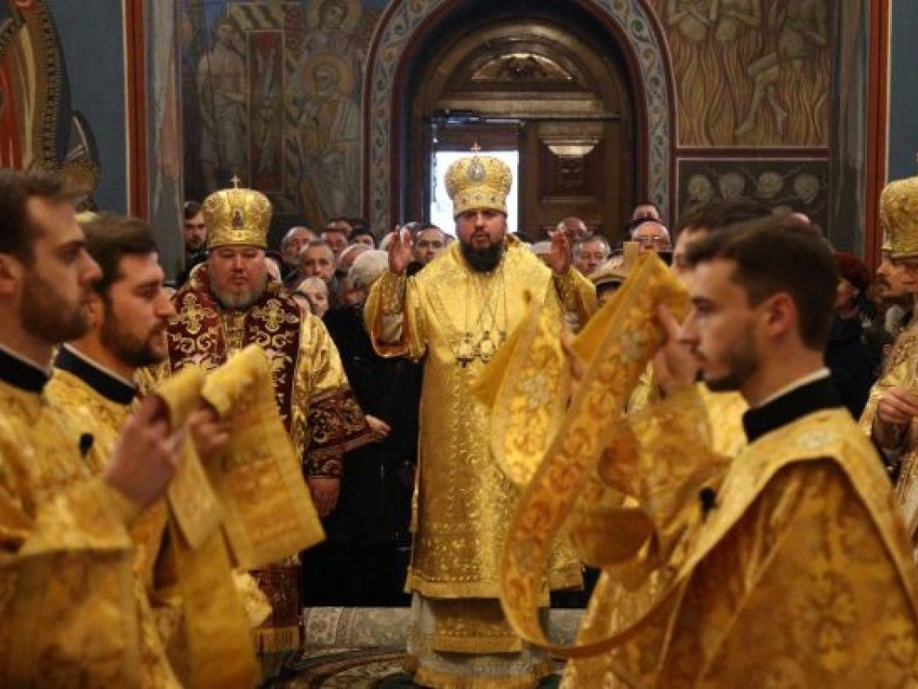Первая литургия единой Православной церкви Украины: как прошло богослужение
