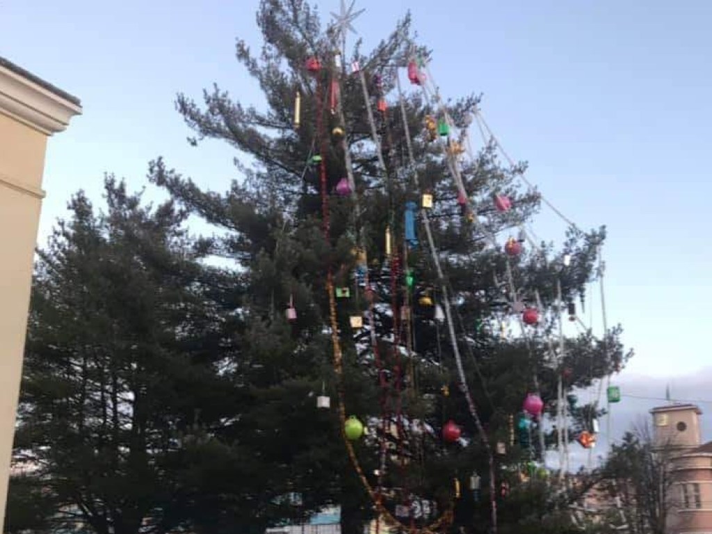 Украинцы нашли саму уродливую городскую новогоднюю елку (ФОТО)  
