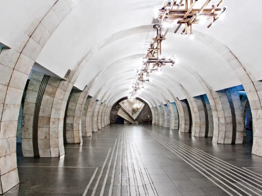 В Киеве «заминировали» станцию метро