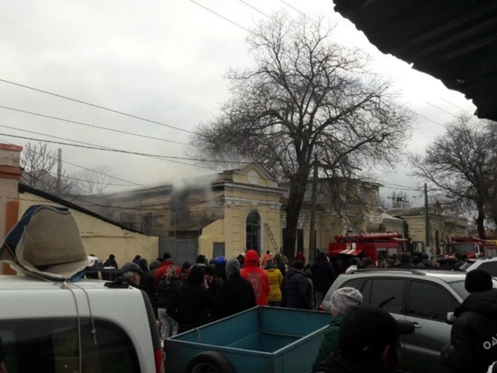 В Одессе горел зоопарк, спасли двух животных (ФОТО)