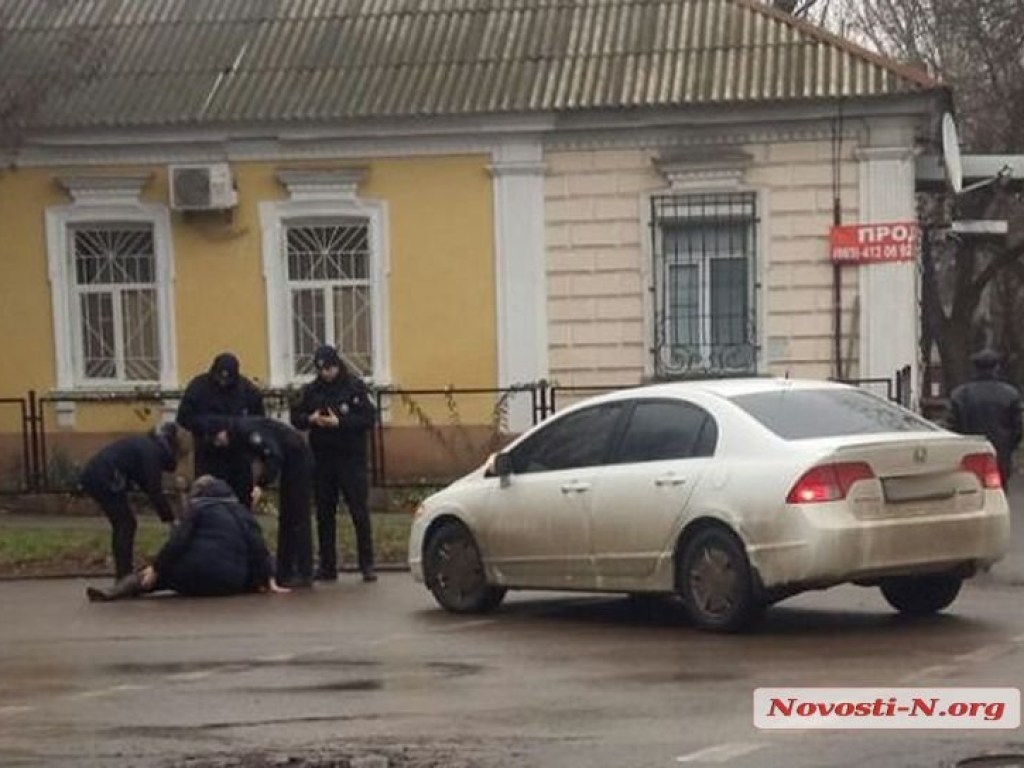 Honda Civic сбила женщину-пешехода в Николаеве (ФОТО)