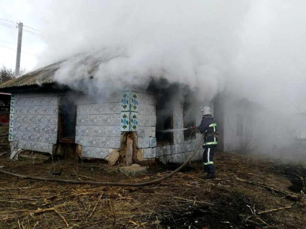 В селе под Одессой сгорело 20 тонн сена (ФОТО)