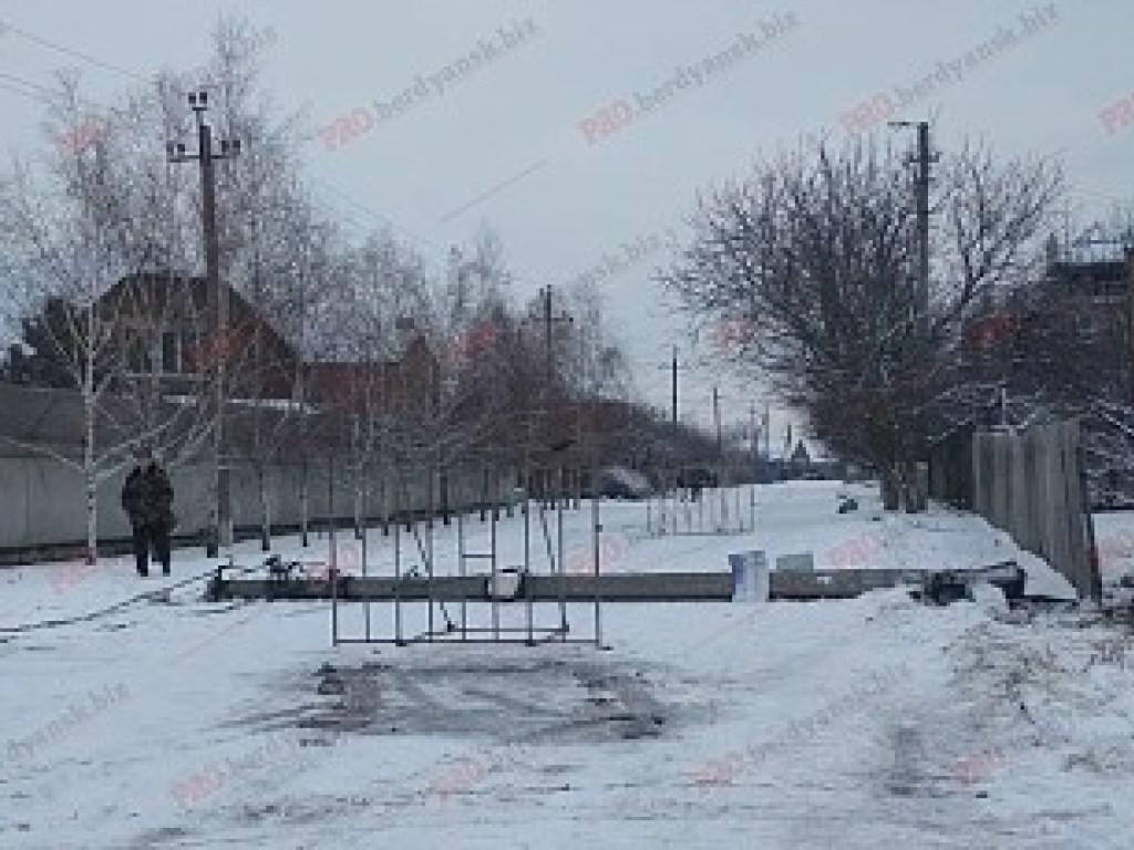 В Бердянске водитель врезался в электроопору: на нескольких улицах города отключился свет (ФОТО)