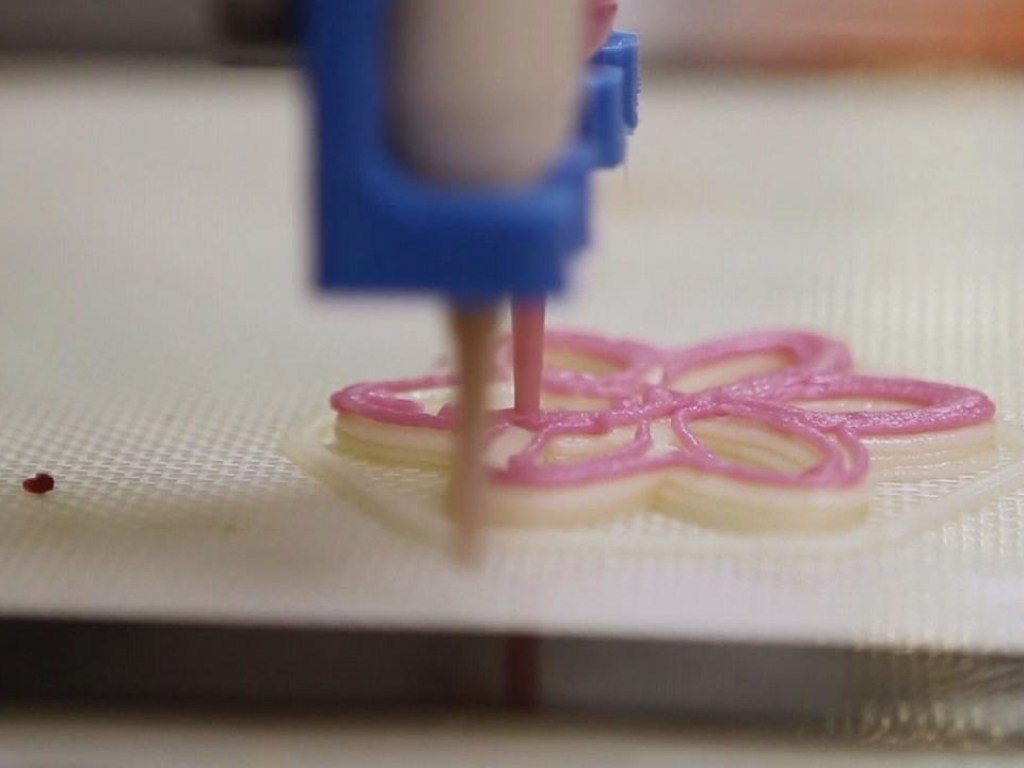 Американские ученые разработали 3D-принтер, который может печатать и готовить продукты