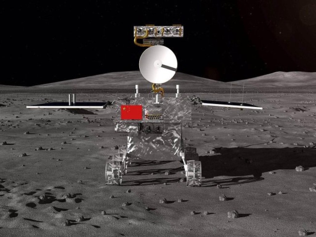 Китайский космический аппарат впервые совершил посадку на обратной стороне Луны (ФОТО)