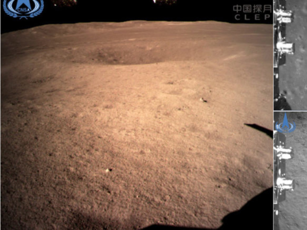 В СМИ появились первые снимки с обратной стороны Луны