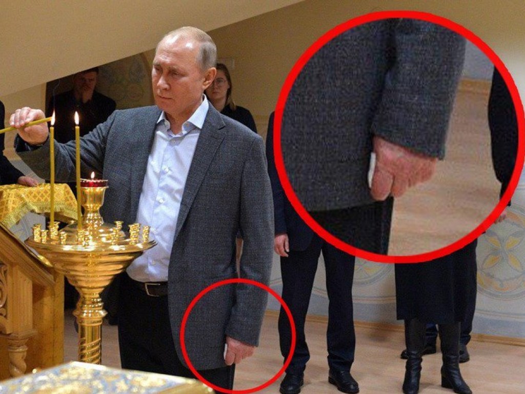 Накануне Рождества Путин травмировал руку (ФОТО, ВИДЕО)