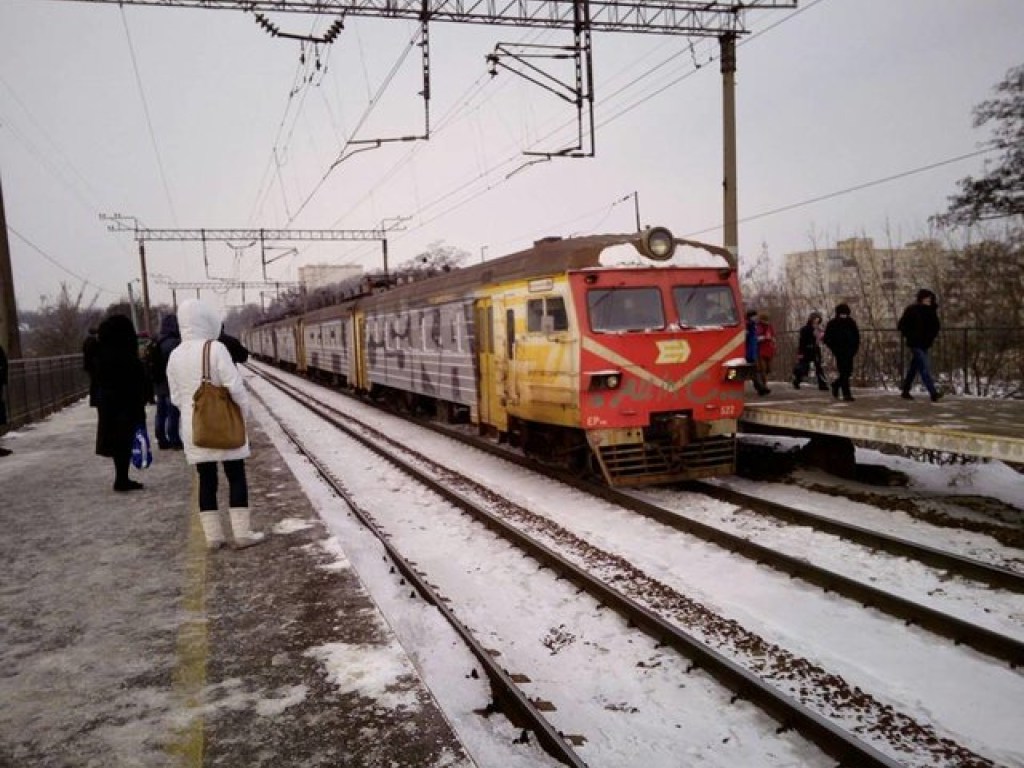 В Киеве временно отменили четыре рейса городской электрички